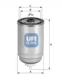 Паливний фільтр UFI 24.444.00