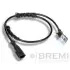 Датчик ABS (передній) Renault Clio/Logan/Dacia Sandero 1.2-2.0 04- BREMI 50285