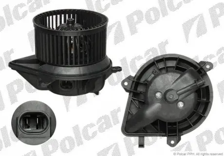 Вентилятор кабіни BERLINGO / PARTNER Polcar 2351NU-1