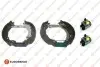 EUROREPAR к-кт гальм. колодок задн 1613191680 EUROREPAR 1613191680