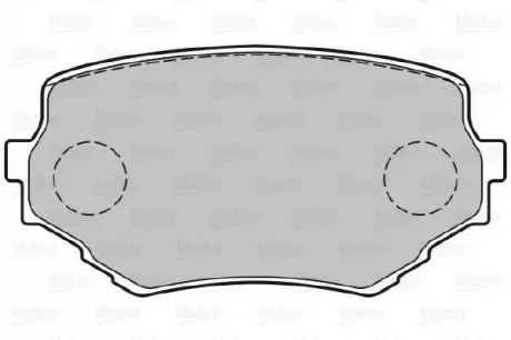 Гальмівні колодки дискові SUZUKI GrandVitara/Vitara "1,6-2,7 "F "90-03 Valeo 301534