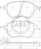 ABS Гальмiвнi колодки дисковi A.B.S. 37504 (фото 1)