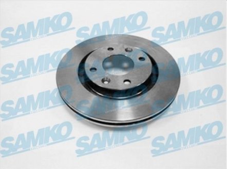 Гальмівний диск перед. Berlingo/Partner 01- (-ESP/266мм) SAMKO P1002V