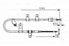 BOSCH HYUNDAI трос стоян.гальма лів. Santa Fe 1987482076 BOSCH 1987482076