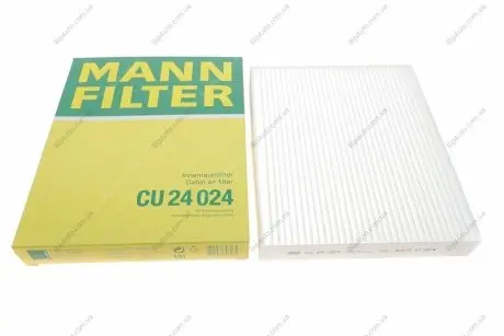 Фільтр, повітря у внутрішній простір MANN CU24024