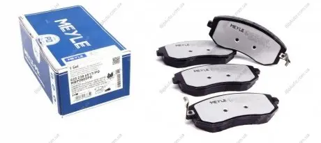 Колодки гальмівні (передні) Subaru Forester/Legacy 02-09 MEYLE 025 238 6517/PD