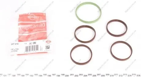 Комплект прокладок, впускний колектор (4+1) OPEL/CHEVROLET 1,8 16V F18D4/A18XER/B18XER/Z18XER (вір-в ELRING 207.210
