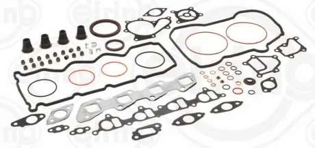 NISSAN К-кт прокладок двигуна PICK UP (D22) 2.5 Di 02-10, NAVARA (D22) 2.5 D 4x4 01- ELRING 383.680