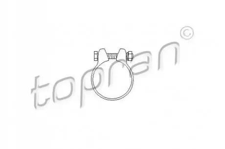Хомут TOPRAN TOPRAN / HANS PRIES 103024