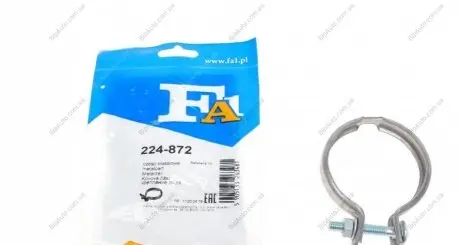 Хомут глушника Renault Megane/Scenic II 1.9 dCi 02-09 FA1 Fischer Automotive One (FA1) 224-872