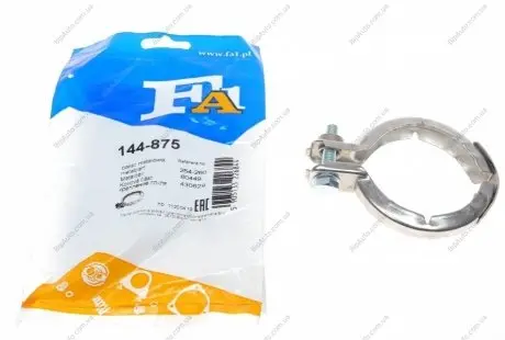 Хомут глушника MB A-class (W168) 98-04 FA1 Fischer Automotive One (FA1) 144-875