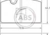 Гальмівні колодки Megane II 1.4 02-08 A.B.S. A.B.S. 36398 (фото 1)