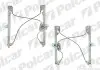 POLCAR 6012PSG1 Склопідіймач передн. лівий (без електродвигун) Renault Megane II/Scenic II 6012PSG1