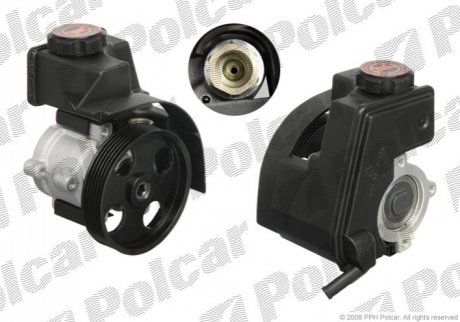 Насос Г/П (з бачком) Citroen Berlingo 98-06, Xsara 99-04 Polcar S5023002 (фото 1)