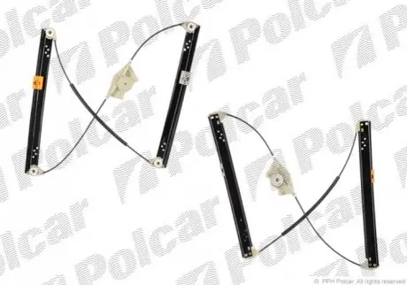 Склопідіймач лівий перед. VW Touareg 3.2 V6 02-10 Polcar 9580PSG1