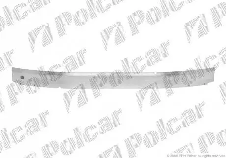 Підсилювач бампера переднього Polcar 550907-3