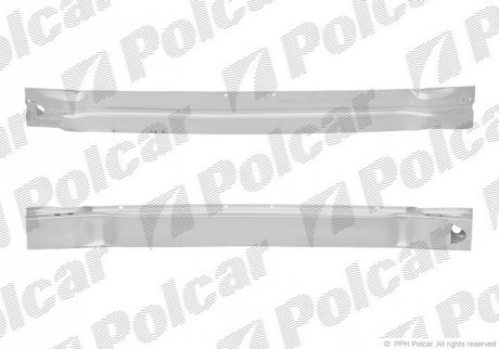 Підсилювач бампера переднього Polcar 136507-3 (фото 1)