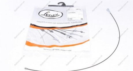 Трос ручника (задній) (R) Opel Corsa/Tigra 00-09 (832mm) LINEX 32.01.55