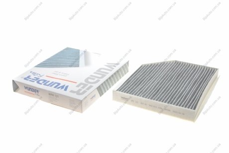 Фільтр салону Audi A4/A6 1.8-4.2TFSI 07- (вугільний) FILTER Wunder WPK 121