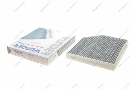 Фільтр салону Audi A4/A6 1.8-4.2TFSI 07- (вугільний) FILTER Wunder WPK 121