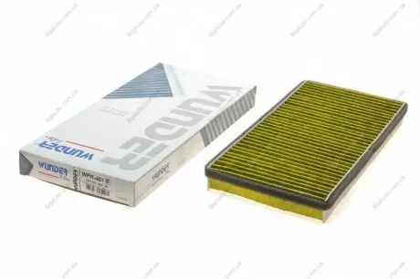 Фільтр салону Peugeot 406 96-04 (вугільний) FILTER Wunder WPK 401