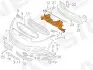 Дефлектор радіатора FORD FIESTA, 13 - 17 SIGNEDA PFD30007CA