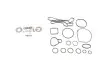 Прокладка радіатора масляного Opel Astra H/J/Insignia 1.6/1.8 08-17 (к-кт) GAZO GZ-A1829