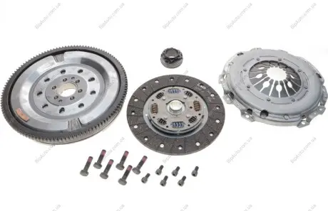 Демпфер + комплект зчеплення VW Passat 1.9 TDI 00-05, 96kw Valeo 837019