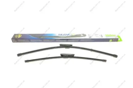 Щітки склоочисника (600/450мм) Renault Megane II/IV 02- Valeo 574365