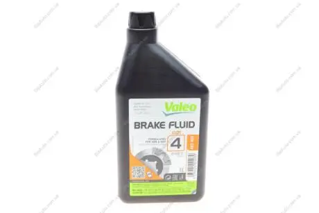 Рідина гальмівна DOT4 (1л) Valeo 402403