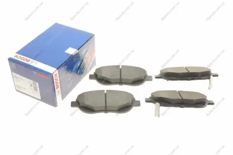 Гальмівні колодки дискові ROBERT BOSCH 0986494682
