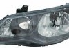 Фара передняя Honda Civic VIII Sd 2008-2010 левая HB3+HB4, черная рамка, эл. рег. DEPO 217-1159L-LDEM7 (фото 1)