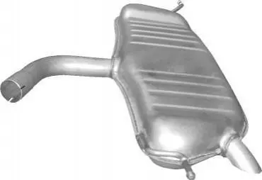 Глушник задн. VOLKSWAGEN TOURAN 1.6 (2003-10) POLMOSTROW 30.150