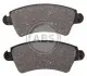 Гальмівні колодки пер. Peugeot 206/306 94- (Bosch) (130,9x52,2x18) A.B.S. 37153
