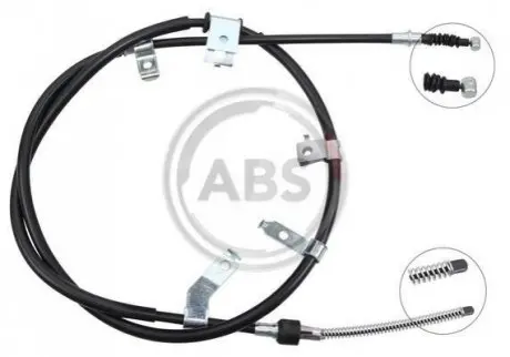 ABS Трос ручного гальма заднiй лiвий A.B.S. K12079