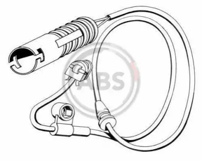 ABS Датчик гальмiвних колодок A.B.S. 39531