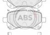 ABS 37733 Гальмiвнi колодки дисковi