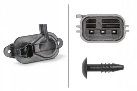 FORD Датчик тиску ВГ C-Max,Focus II,Galaxy,Kuga i,Mondeo IV,Jaguar,Landrover Freelander,Mazda 3/5,Volvo HELLA 6PP 009 409-271 (фото 1)