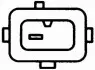 CITROEN датчик температури оливи Berlingo, Jumper, Jumpy, Xantia, Xsara, Fiat Scudo, Peugeot HELLA 6PT 009 107-681 (фото 2)