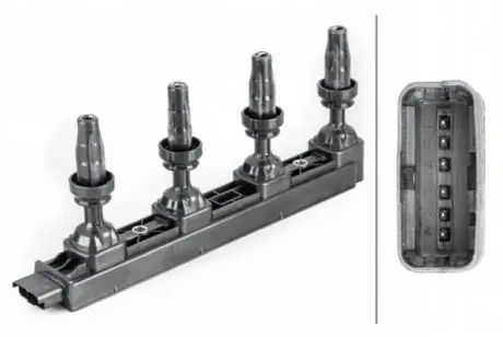 PEUGEOT Котушка запалювання 301 1.6 12-, 208 1.6 19-, 308 1.6 14-, CITROEN HELLA 5DA 358 057-861