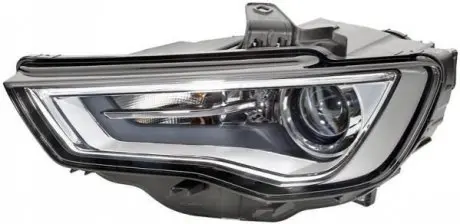 VW Фара основная Bi-Xenon c мотором рег.D3S прав.Audi A3 12- HELLA 1EL 010 740-581