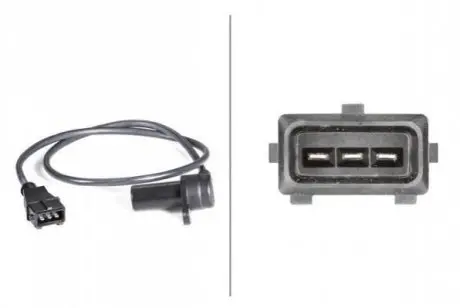 OPEL Датчик оборотов двигателя Astra F 1.4I 91- HELLA 6PU 009 146-111