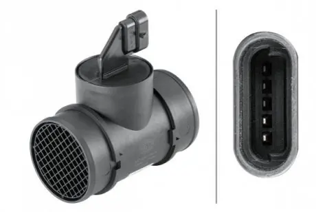 OPEL витратомір повітря Astra G/H 1.6 HELLA 8ET 358 095-341