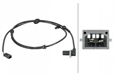 AUDI датчик ABS задн. прав. A4 -08 HELLA 6PU 012 806-891 (фото 1)