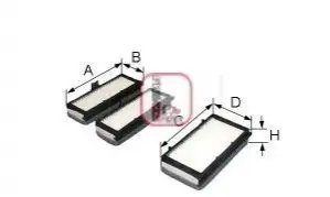 Фільтр салону SOFIMA S3070C
