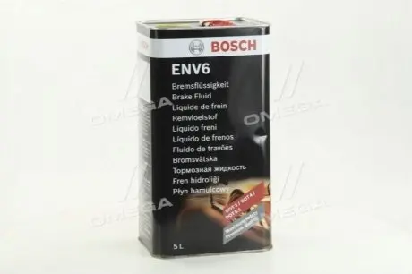 Гальмівна рідина / ENV6 / 5 л. / BOSCH 1987479208
