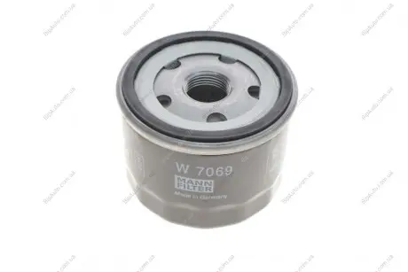 Фільтр масляний Honda Civic/CR-V 1.6 i-DTEC 13-/Ssangyong Tivoli 1.6 15- -FILTER MANN W 7069