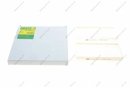 Фільтр салону Jeep Cherokee/Liberty 08-/Dodge Nitro 06-12 (к-кт 2шт) -FILTER MANN CU 1811-2