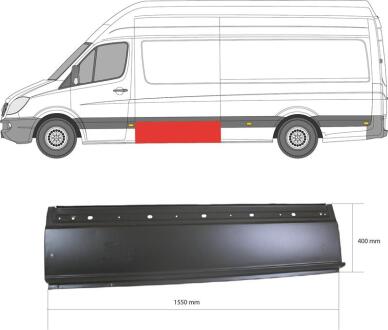 Ремчастина металева KLOKKER KLOKKERHOLM FP 3547 001