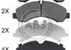 ABS 35141 Гальмiвнi колодки дисковi